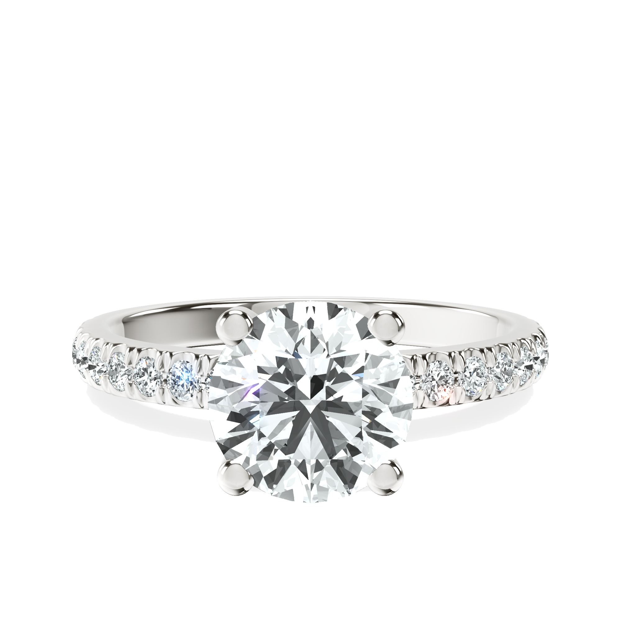 Venetia Half Eternity Lab Diamond Ring