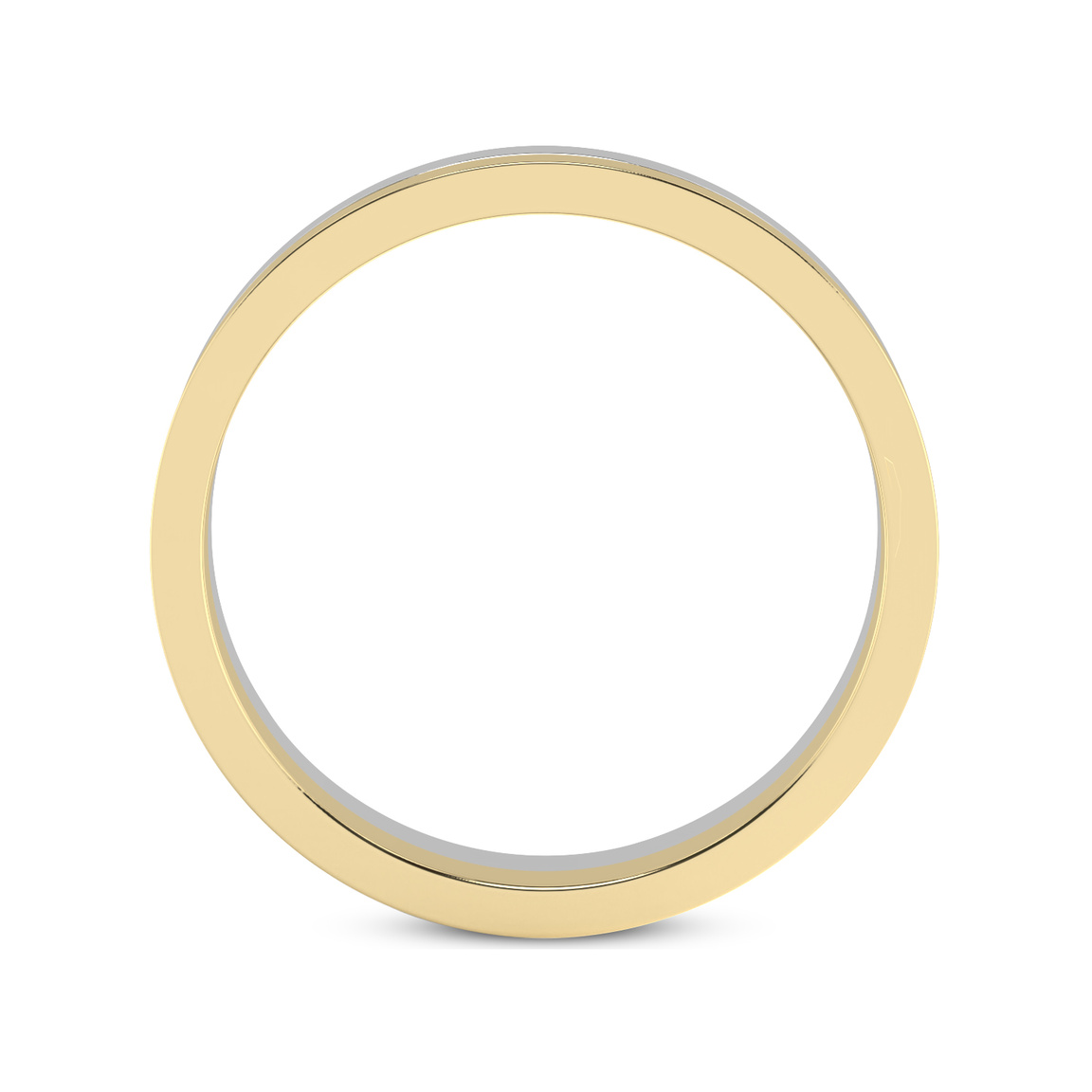 14ct Yellow Gold Amour Couple Rings (1/8 Ct. Tw.) right