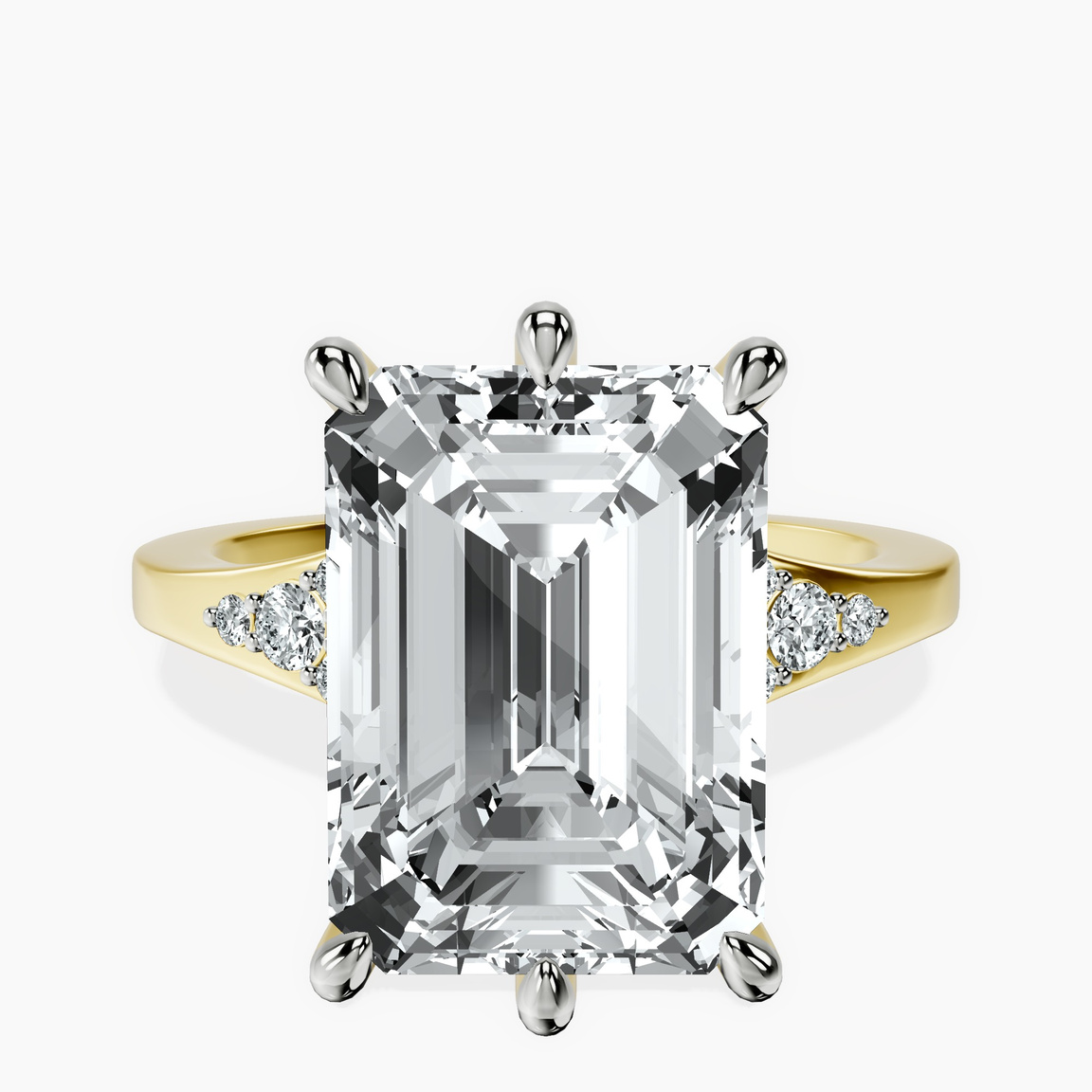 10kt Yellow Gold Celestial Splendor Lab Diamond Ring front image