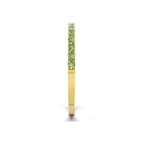 14kt Yellow Gold Oval Serenity Lab Diamond Openable Bangle Bracelet (1 Ct. Tw.) left