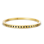 14kt Yellow Gold Round Glow Classic Lab Diamond Openable Bangle Bracelet (1 Ct. Tw.) front image