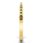 14kt Yellow Gold Round Glow Classic Lab Diamond Openable Bangle Bracelet (1 Ct. Tw.) left
