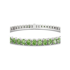 Platinum Everlyn Oval Lab Diamond Tennis Bracelet (4 Ct. Tw.) right