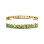 10kt Yellow Gold Everlyn Oval Lab Diamond Tennis Bracelet (4 Ct. Tw.) right