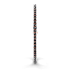 14kt Rose Gold Nemy Half Bezel Round Lab Diamond Tennis Bracelet (2 Ct. Tw.) left