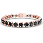14kt Rose Gold Anahita Round Lab Diamond Tennis Bracelet (2 Ct. Tw.) front image