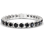Platinum Anahita Round Lab Diamond Tennis Bracelet (2 Ct. Tw.) front image