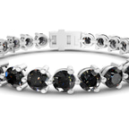 Platinum Anahita Round Lab Diamond Tennis Bracelet (2 Ct. Tw.) right