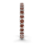 14kt Rose Gold Anahita Round Lab Diamond Tennis Bracelet (2 Ct. Tw.) left