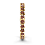 10kt Yellow Gold Anahita Round Lab Diamond Tennis Bracelet (2 Ct. Tw.) left