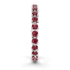 14kt White Gold Anahita Round Lab Diamond Tennis Bracelet (2 Ct. Tw.) left