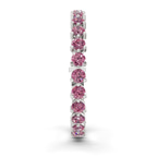 10kt White Gold Anahita Round Lab Diamond Tennis Bracelet (2 Ct. Tw.) left