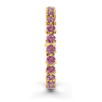 10kt Yellow Gold Anahita Round Lab Diamond Tennis Bracelet (2 Ct. Tw.) left