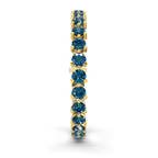 10kt Yellow Gold Anahita Round Lab Diamond Tennis Bracelet (2 Ct. Tw.) left