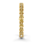 10kt Yellow Gold Anahita Round Lab Diamond Tennis Bracelet (2 Ct. Tw.) left