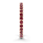 14ct Rose Gold Aelia Round Lab Diamond Tennis Bracelet (2 Ct. Tw.) left