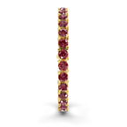 14ct Yellow Gold Aelia Round Lab Diamond Tennis Bracelet (2 Ct. Tw.) left