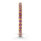 14ct Yellow Gold Aelia Round Lab Diamond Tennis Bracelet (2 Ct. Tw.) left