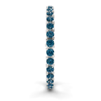 9ct White Gold Aelia Round Lab Diamond Tennis Bracelet (2 Ct. Tw.) left