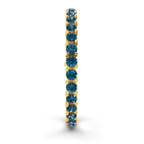 14ct Yellow Gold Aelia Round Lab Diamond Tennis Bracelet (2 Ct. Tw.) left