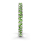 14ct White Gold Isidora Round Double Row Lab Diamond Tennis Bracelet (4 Ct. Tw.) left