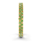 9ct Yellow Gold Isidora Round Double Row Lab Diamond Tennis Bracelet (4 Ct. Tw.) left