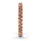 14ct Yellow Gold Isidora Round Double Row Lab Diamond Tennis Bracelet (4 Ct. Tw.) left