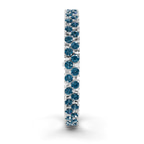 14ct White Gold Isidora Round Double Row Lab Diamond Tennis Bracelet (4 Ct. Tw.) left