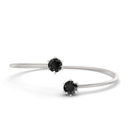 14kt White Gold Elora Flexi Lab Diamond Bangle Bracelet (1 Ct. Tw.) front image