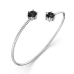 14kt White Gold Elora Flexi Lab Diamond Bangle Bracelet (1 Ct. Tw.) right