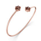 14kt Rose Gold Elora Flexi Lab Diamond Bangle Bracelet (1 Ct. Tw.) right