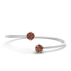 14kt White Gold Elora Flexi Lab Diamond Bangle Bracelet (1 Ct. Tw.) front image
