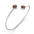 14kt White Gold Elora Flexi Lab Diamond Bangle Bracelet (1 Ct. Tw.) right