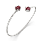 14kt White Gold Elora Flexi Lab Diamond Bangle Bracelet (1 Ct. Tw.) right