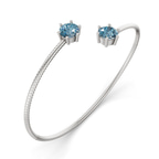 14kt White Gold Elora Flexi Lab Diamond Bangle Bracelet (1 Ct. Tw.) right