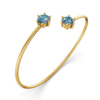 14kt Yellow Gold Elora Flexi Lab Diamond Bangle Bracelet (1 Ct. Tw.) right