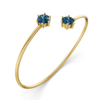 14kt Yellow Gold Elora Flexi Lab Diamond Bangle Bracelet (1 Ct. Tw.) right