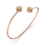 14kt Rose Gold Elora Flexi Lab Diamond Bangle Bracelet (1 Ct. Tw.) right