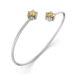 14kt White Gold Elora Flexi Lab Diamond Bangle Bracelet (1 Ct. Tw.) right