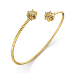 14kt Yellow Gold Elora Flexi Lab Diamond Bangle Bracelet (1 Ct. Tw.) right