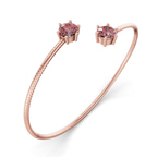 14kt Rose Gold Elora Flexi Lab Diamond Bangle Bracelet (1 Ct. Tw.) right