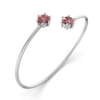 14kt White Gold Elora Flexi Lab Diamond Bangle Bracelet (1 Ct. Tw.) right