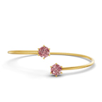 14kt Yellow Gold Elora Flexi Lab Diamond Bangle Bracelet (1 Ct. Tw.) front image