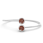 14kt White Gold Cleo Flexi Lab Diamond Bangle Bracelet (1 Ct. Tw.) front image