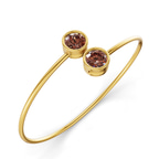 14kt Yellow Gold Cleo Flexi Lab Diamond Bangle Bracelet (1 Ct. Tw.) right