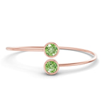 14kt Rose Gold Cleo Flexi Lab Diamond Bangle Bracelet (1 Ct. Tw.) front image