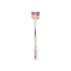 14kt Rose Gold Amoura Heart Flexi Lab Diamond Bangle Bracelet (1 Ct. Tw.) left