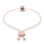 14kt Rose Gold Paula Round Fashion Bracelet (3/4 Ct. Tw.) standing product image one