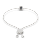 14kt White Gold Paula Round Fashion Bracelet (3/4 Ct. Tw.) standing product image one