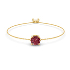 14ct Yellow Gold Paula Round Fashion Bracelet (3/4 Ct. Tw.) front image